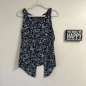 Express flower tank top